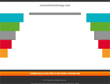 Tablet Screenshot of consumeresenergy.com